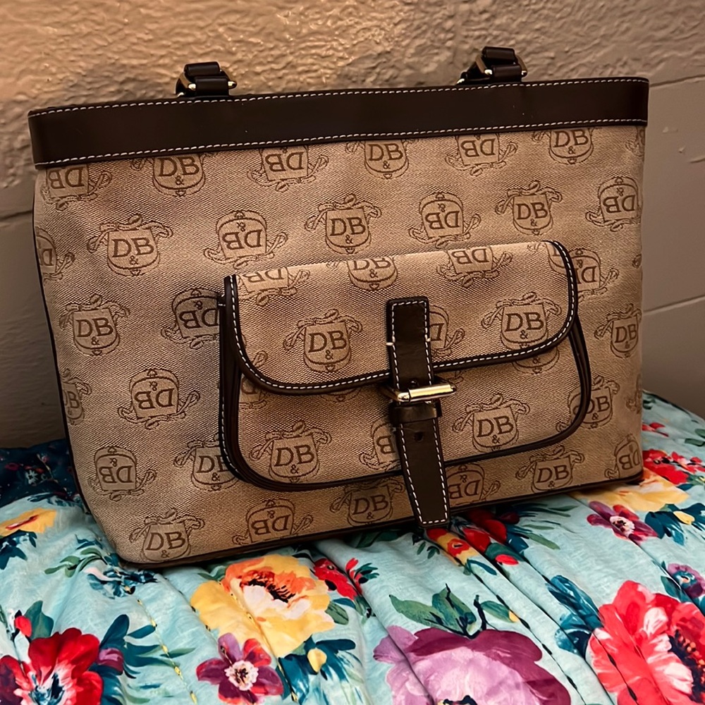 Dooney & Bourke East/West Shoulder Bag & Wallet Coin Key